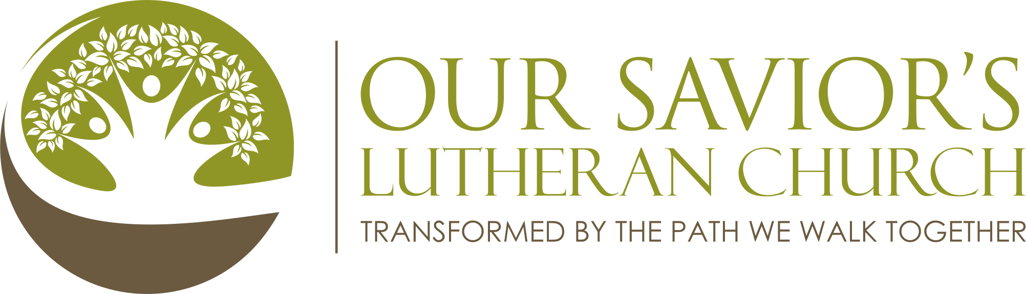 Our Savior's Lutheran Church. Transformed by the path we walk together.
